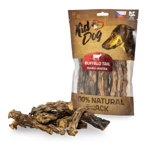 KIDDOG 100% Natural Snack, wołowa ogonówka bez skóry 12 cm / 200 g